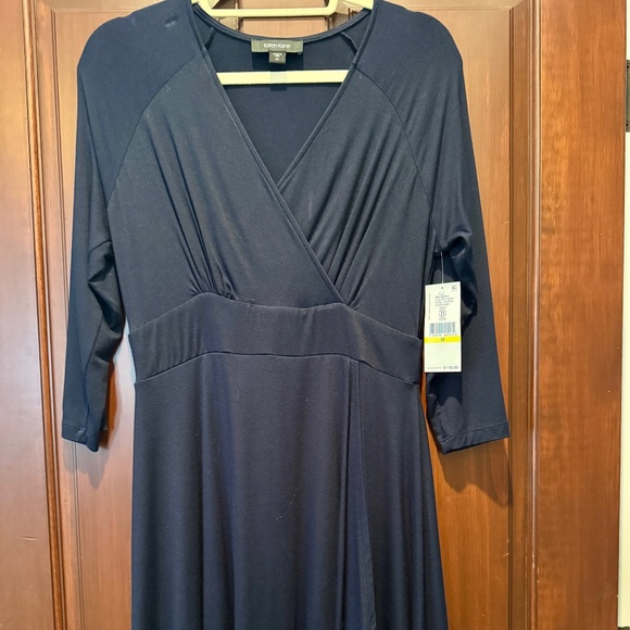 Karen Kane Dresses & Skirts - Karen Kane faux wrap dress NWT Size M Navy